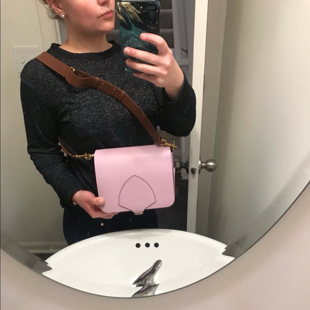 Burberry Square Satchel Bag - Picture 3 of 16